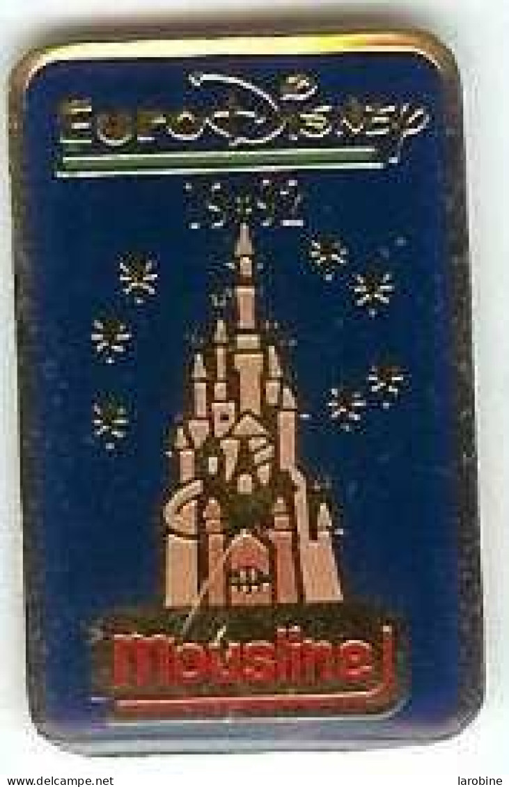 @@ Euro Disney Le Chateau 1992 Avec Mousline Alimentation (1.8x3.2) @@bd01 - Disney