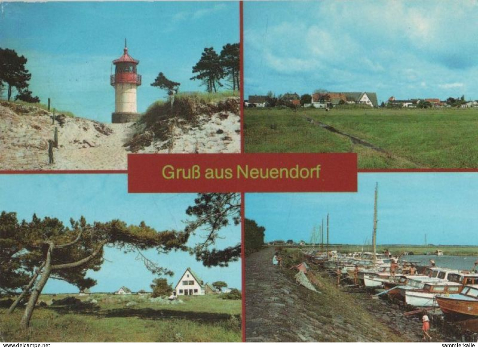 104093 - Hiddensee - Neuendorf - U.a. Blick Auf Vitte - 1988 - Hiddensee