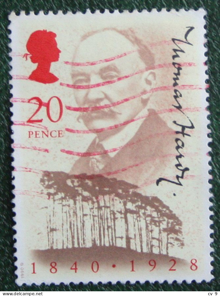 Thomas Hardy Author Poet And Writer (Mi 1274) 1990 Used Gebruikt Oblitere ENGLAND GRANDE-BRETAGNE GB GREAT BRITAIN - Used Stamps