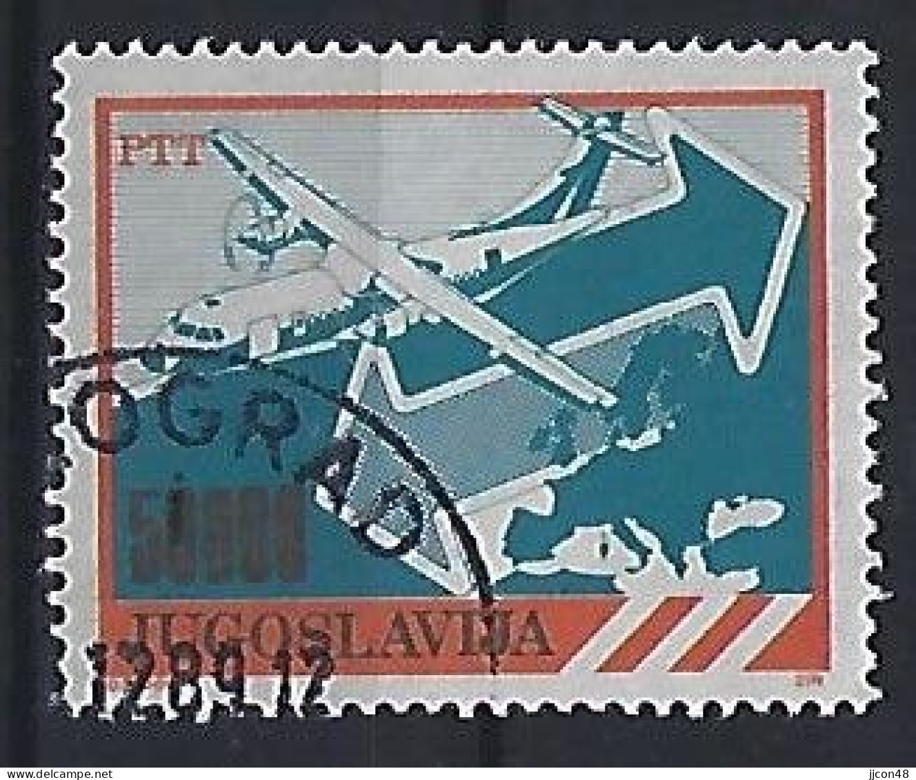 Jugoslavia 1989  Postdienst (o) Mi.2384 - Usati