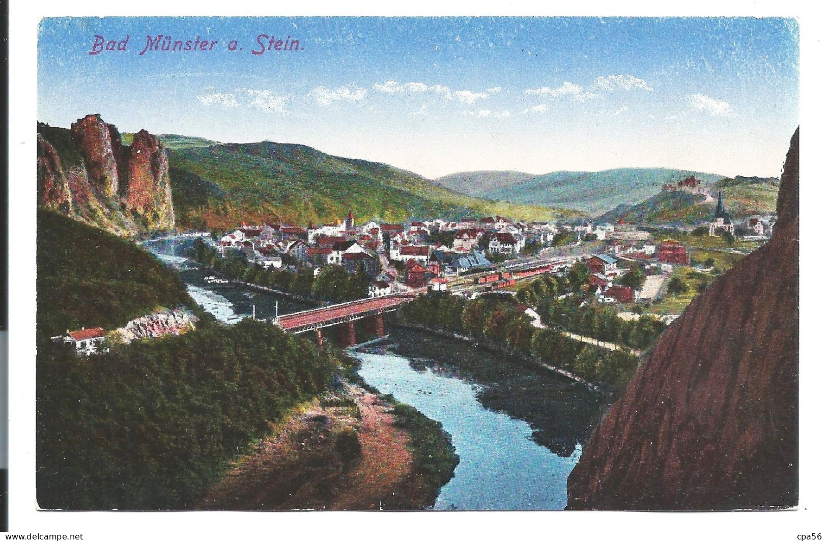 Bad Münster A. Stein - Verlag Ph. Does N°813 - Bad Münster A. Stein - Ebernburg