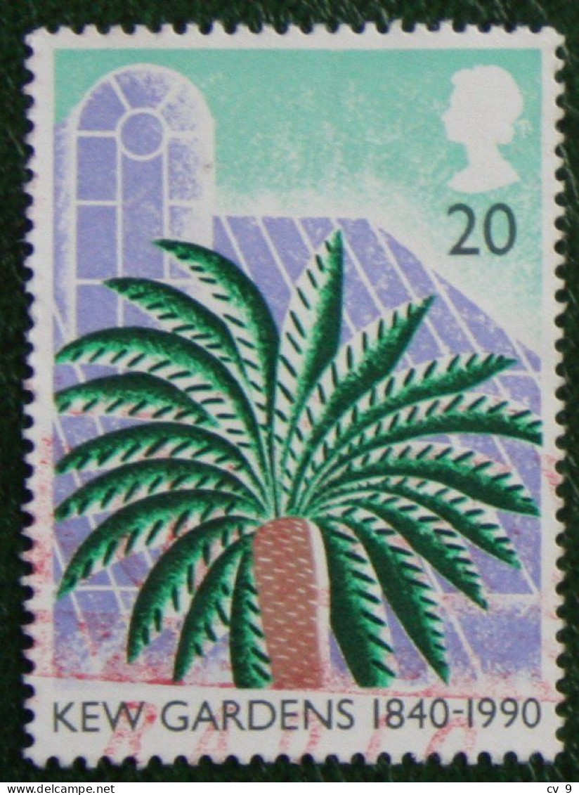 20P KEW GARDENS Tree Baume (Mi 1270) 1990 Used Gebruikt Oblitere ENGLAND GRANDE-BRETAGNE GB GREAT BRITAIN - Gebraucht