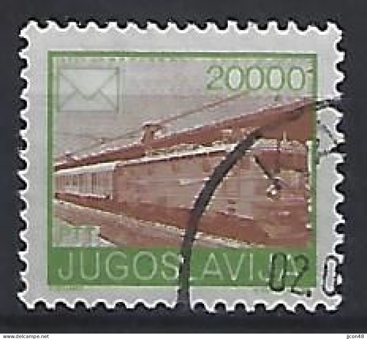 Jugoslavia 1989  Postdienst (o) Mi.2390 C - Used Stamps