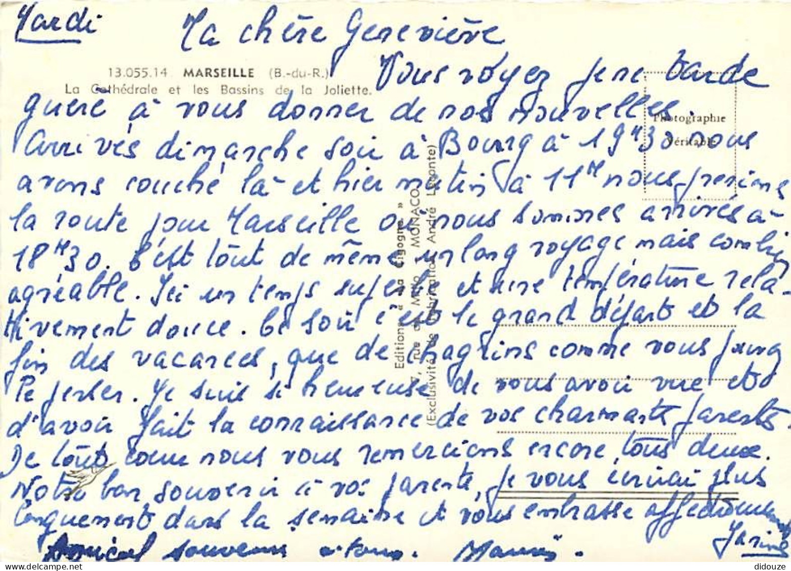 13 - Marseille - La Cathédrale Et Les Bassins De La Joliette - CPSM Grand Format - CPM - Voir Scans Recto-Verso - Joliette