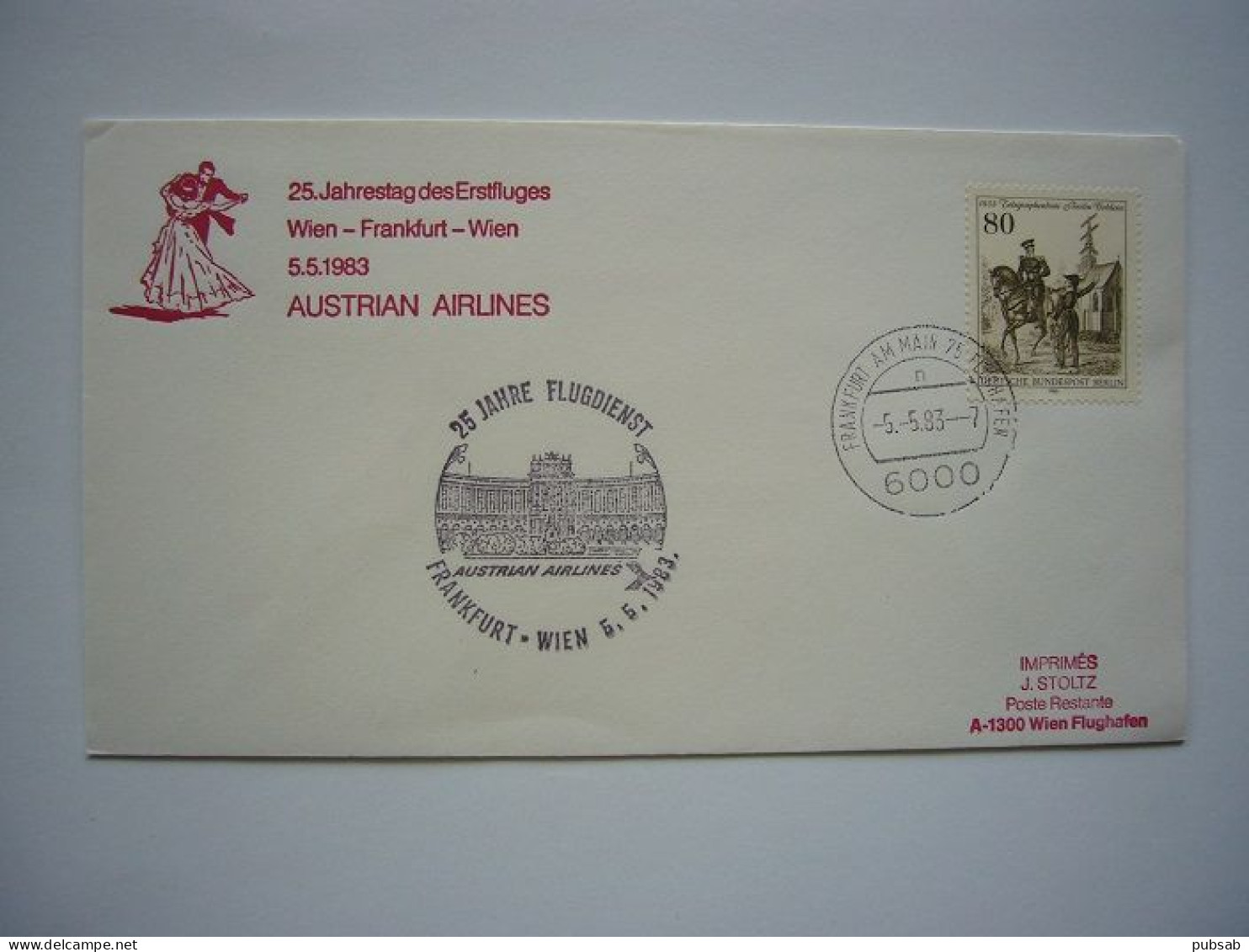 Avion / Airplane / AUSTRIAN AIRLINES / Douglas MD-81 / 25 Jahre / 31.03.1983 - Other & Unclassified