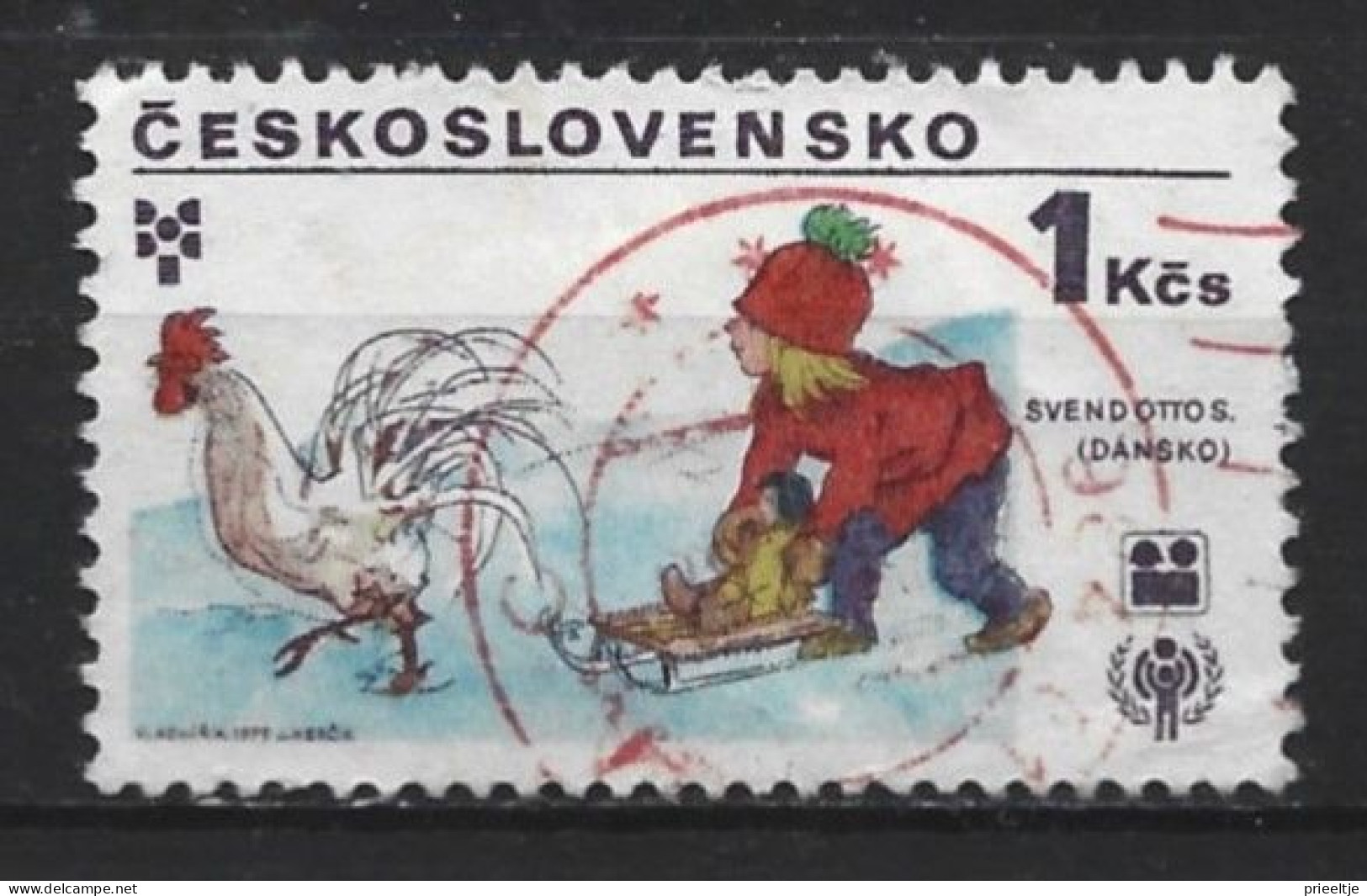 Ceskoslovensko 1979 Chideren's Books  Y.T.  2348 (0) - Used Stamps