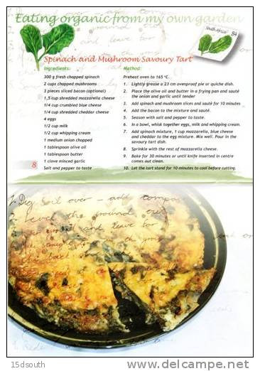 South Africa - 2011 Green Earth - Healthy Garden Sheet (**) # SG 1903 - Légumes