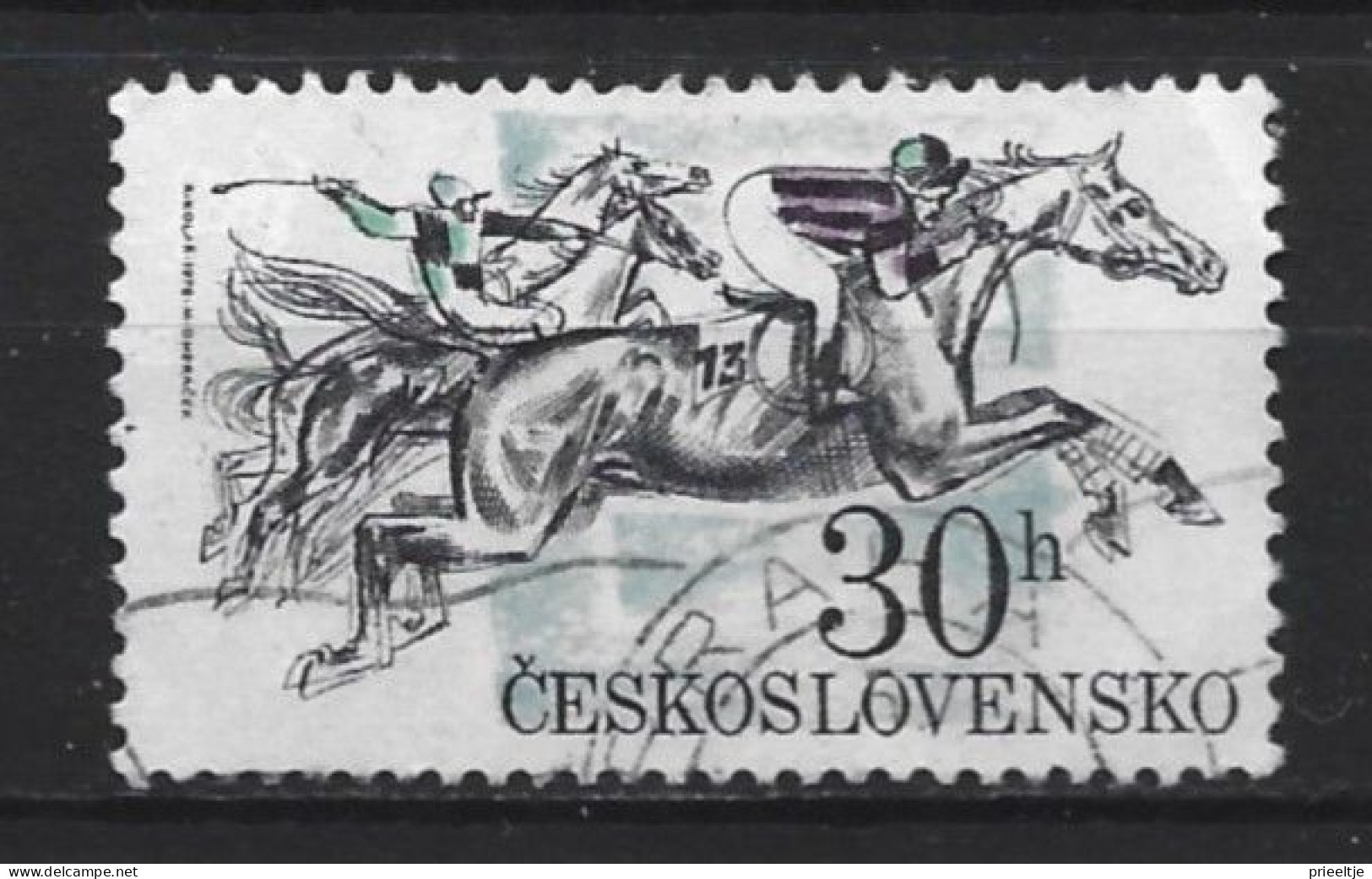 Ceskoslovensko 1978 Horse Race  Y.T.  2299 (0) - Used Stamps