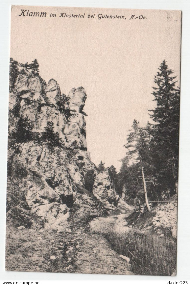 Klamm Im Klostertal Bei Gutenstein - Gutenstein