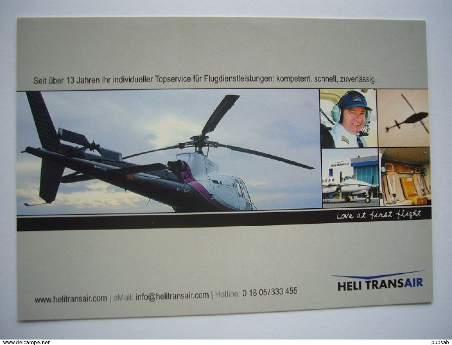 Avion / Airplane / HEL TRANSAIR / Helicopter / Agusta AW 109 S / Airline Issue - Hubschrauber