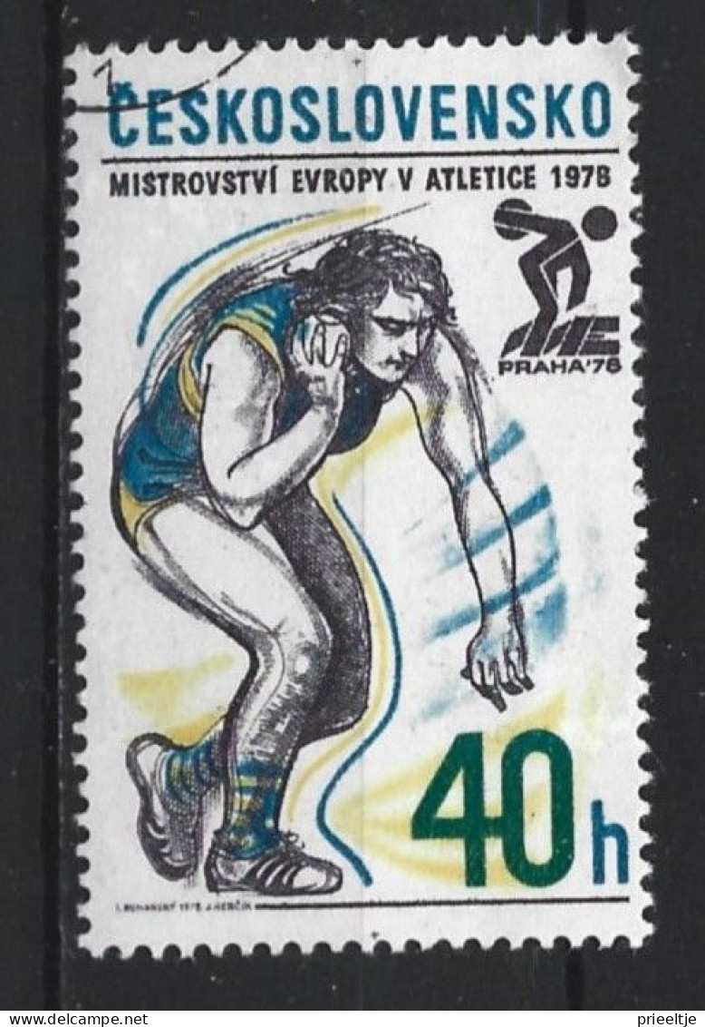 Ceskoslovensko 1978 Sport  Y.T.  2267 (0) - Used Stamps
