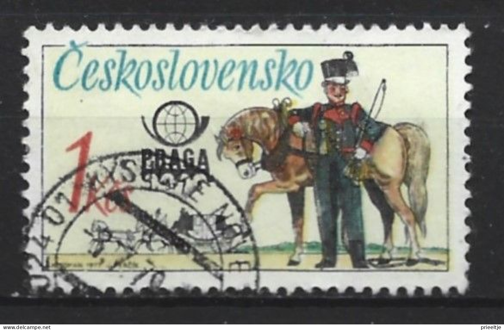 Ceskoslovensko 1977 Prague Philatelic Exhib.  Y.T.  2214 (0) - Used Stamps