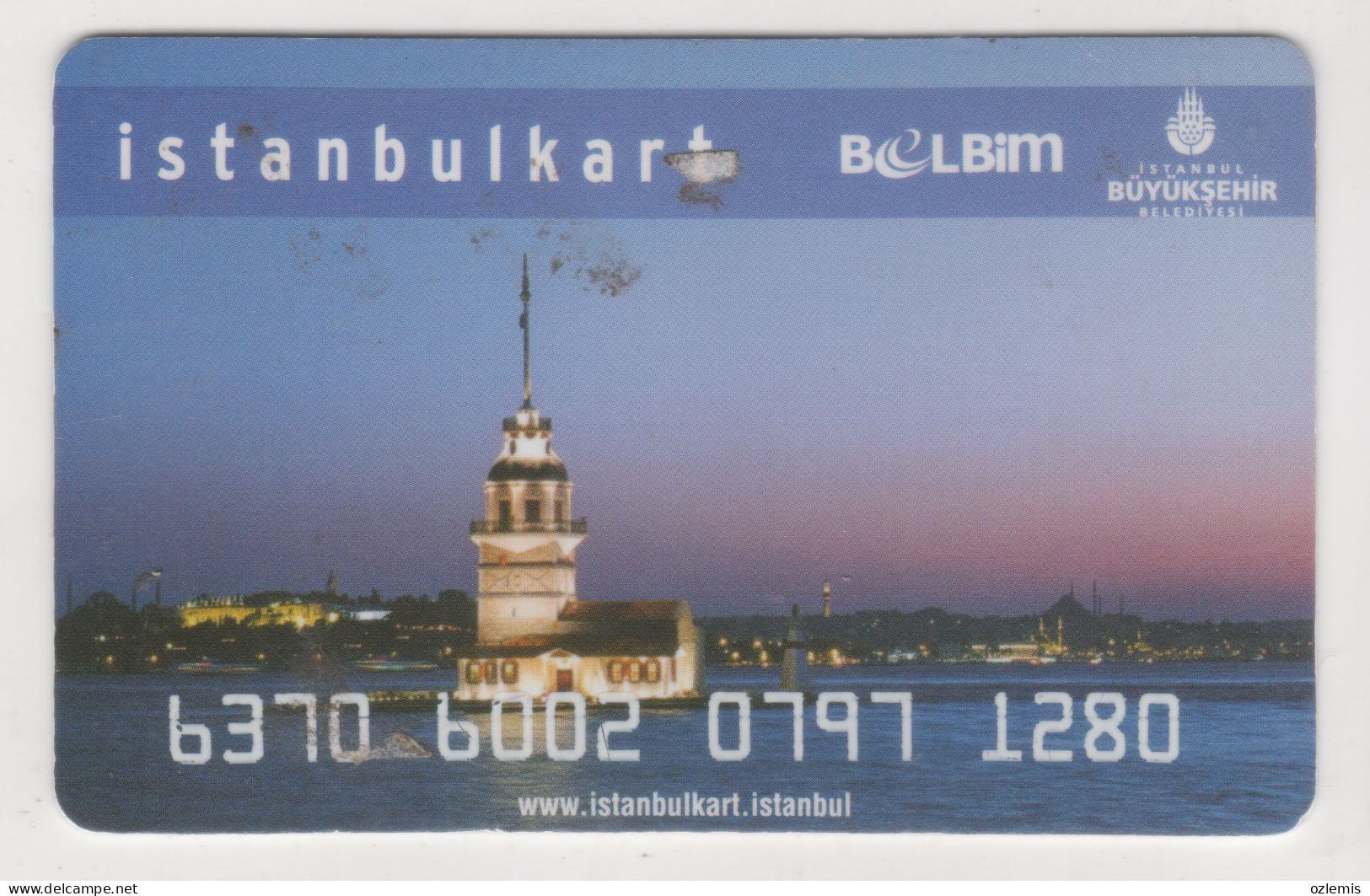 TURKEY,TURKEI,TURQUIE ,ISTANBUL,METRO, SUBWAY, BUS, PASSENGER FERRY, TRAM ,PLASTIC CARD, STUDENT - Non Classés