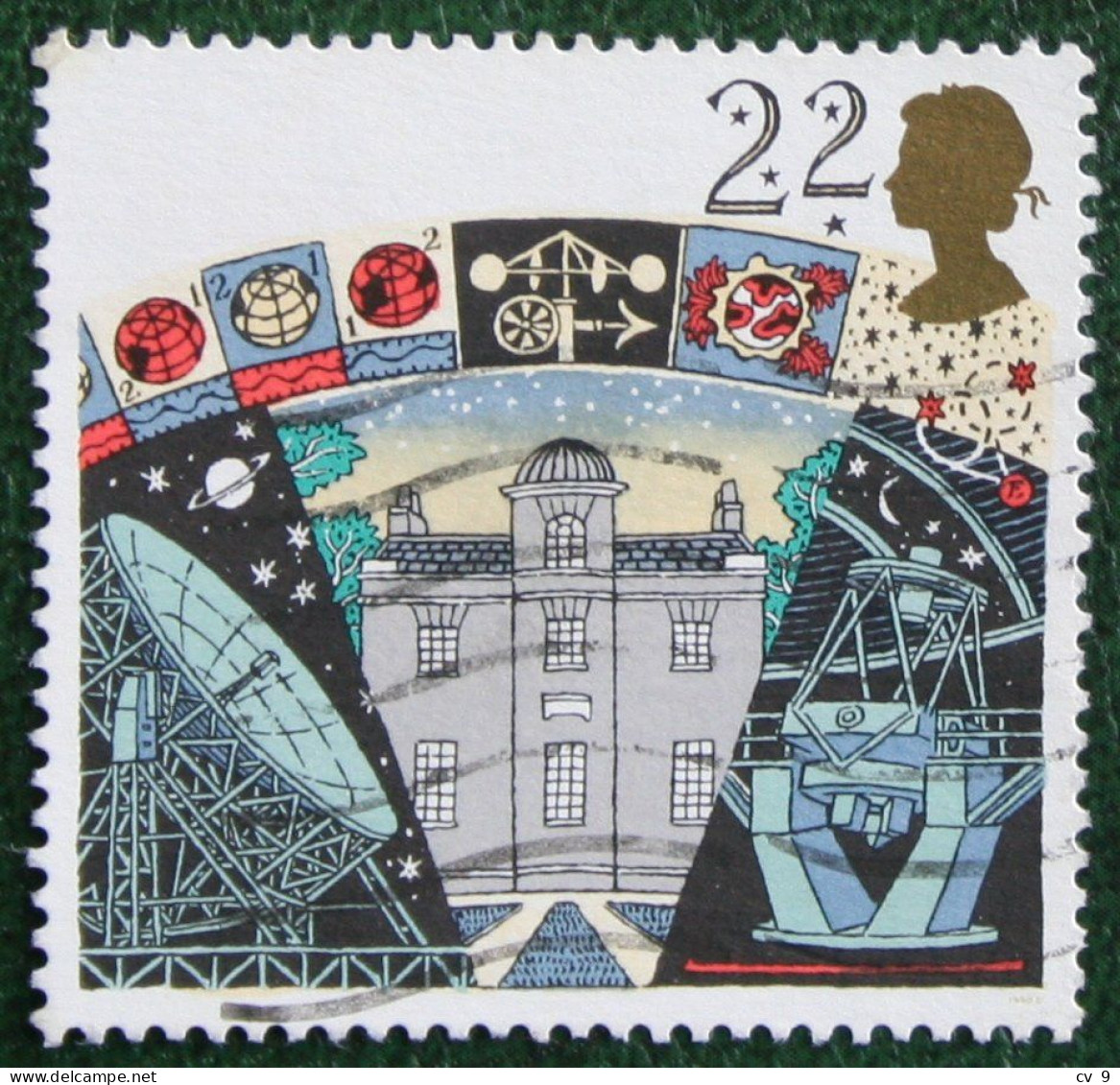 Observatorium Armagh (Mi 1296) 1990 Used Gebruikt Oblitere ENGLAND GRANDE-BRETAGNE GB GREAT BRITAIN - Oblitérés