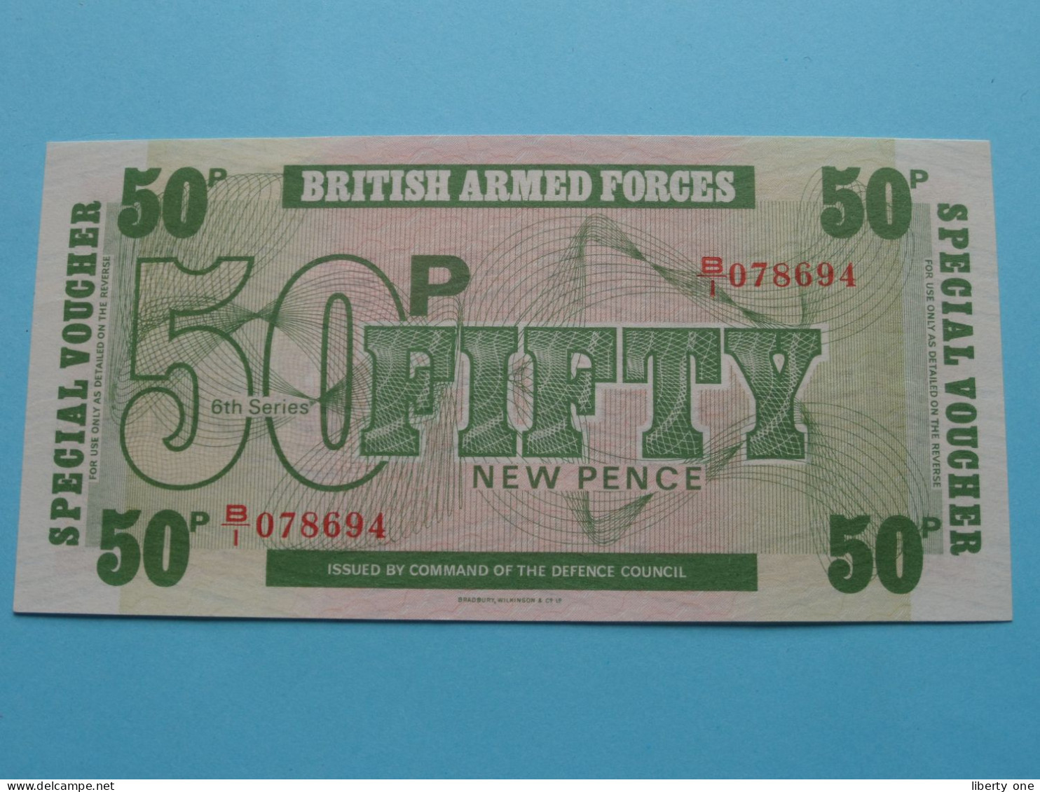 50 New Pence > BRITISH ARMED FORCES > 6th Series ( For Grade, Please See SCANS ) UNC ! - British Military Authority