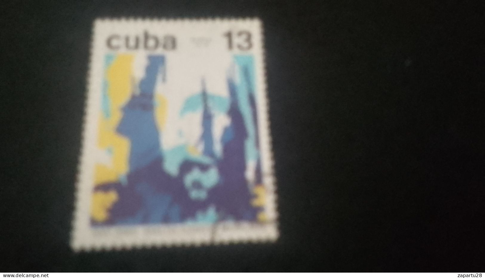 CUBA- 1980-90   13  C.     DAMGALI - Gebruikt