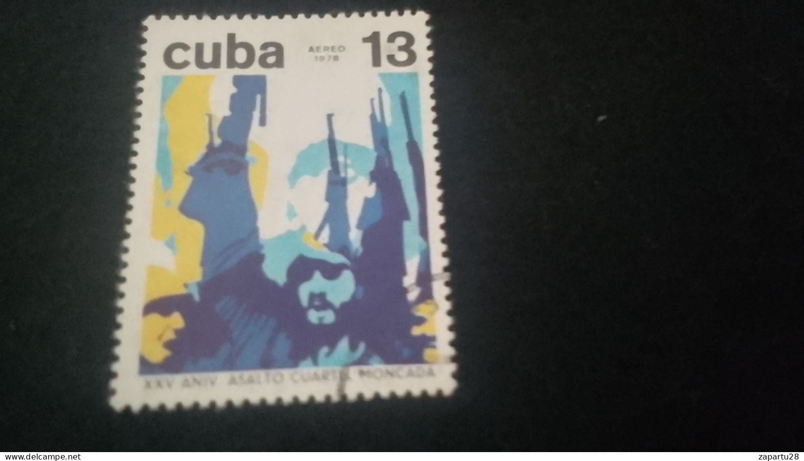 CUBA- 1980-90   13  C.     DAMGALI - Gebruikt