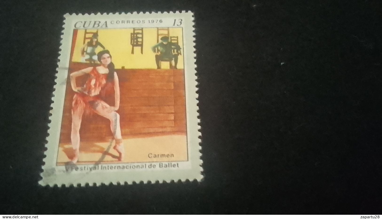 CUBA- 1980-90   13  C.     DAMGALI - Used Stamps