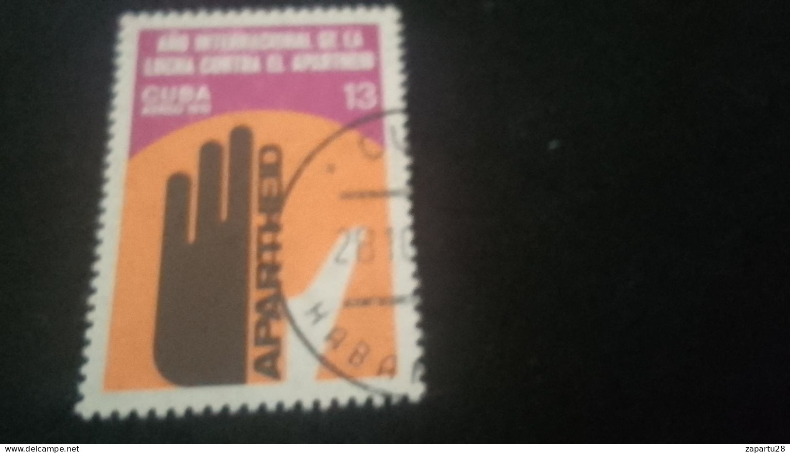 CUBA- 1980-90   13  C.     DAMGALI - Used Stamps