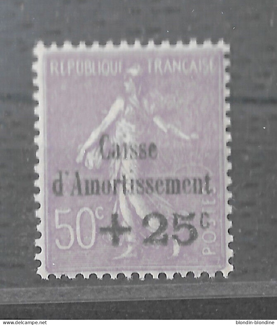 YT 276 NEUF** TB CAISSE D'AMORTISSEMENT - 1927-31 Caisse D'Amortissement