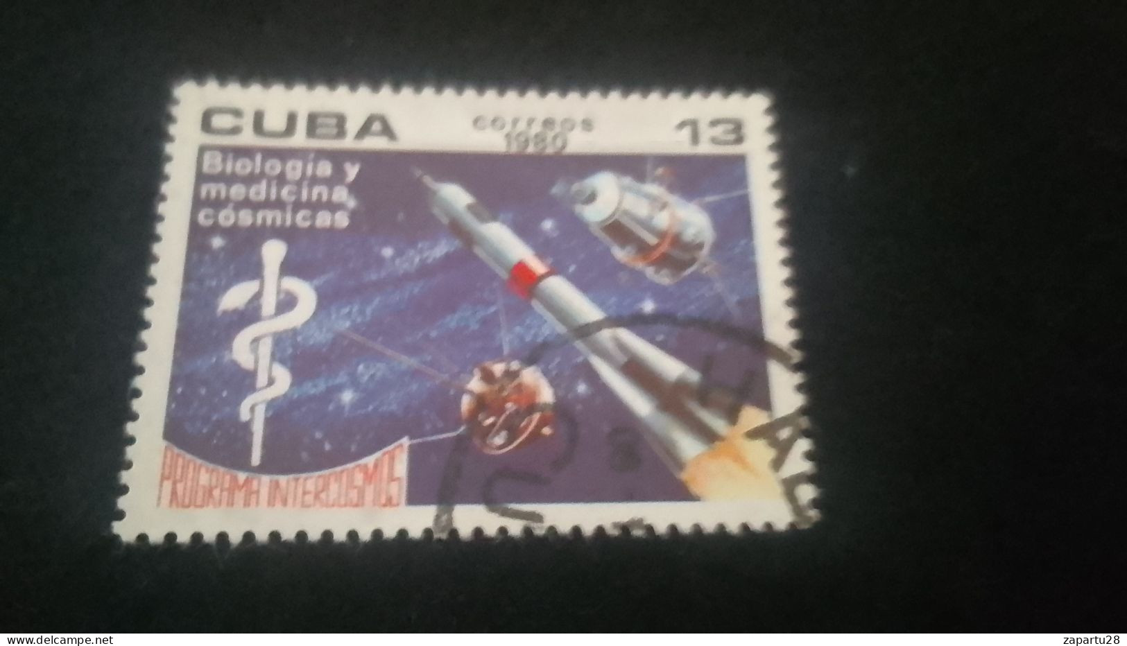 CUBA- 1980-90   13  C.     DAMGALI - Gebruikt