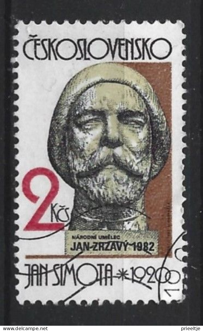 Ceskoslovensko 1982 Sculpure Art Y.T.  2508 (0) - Used Stamps