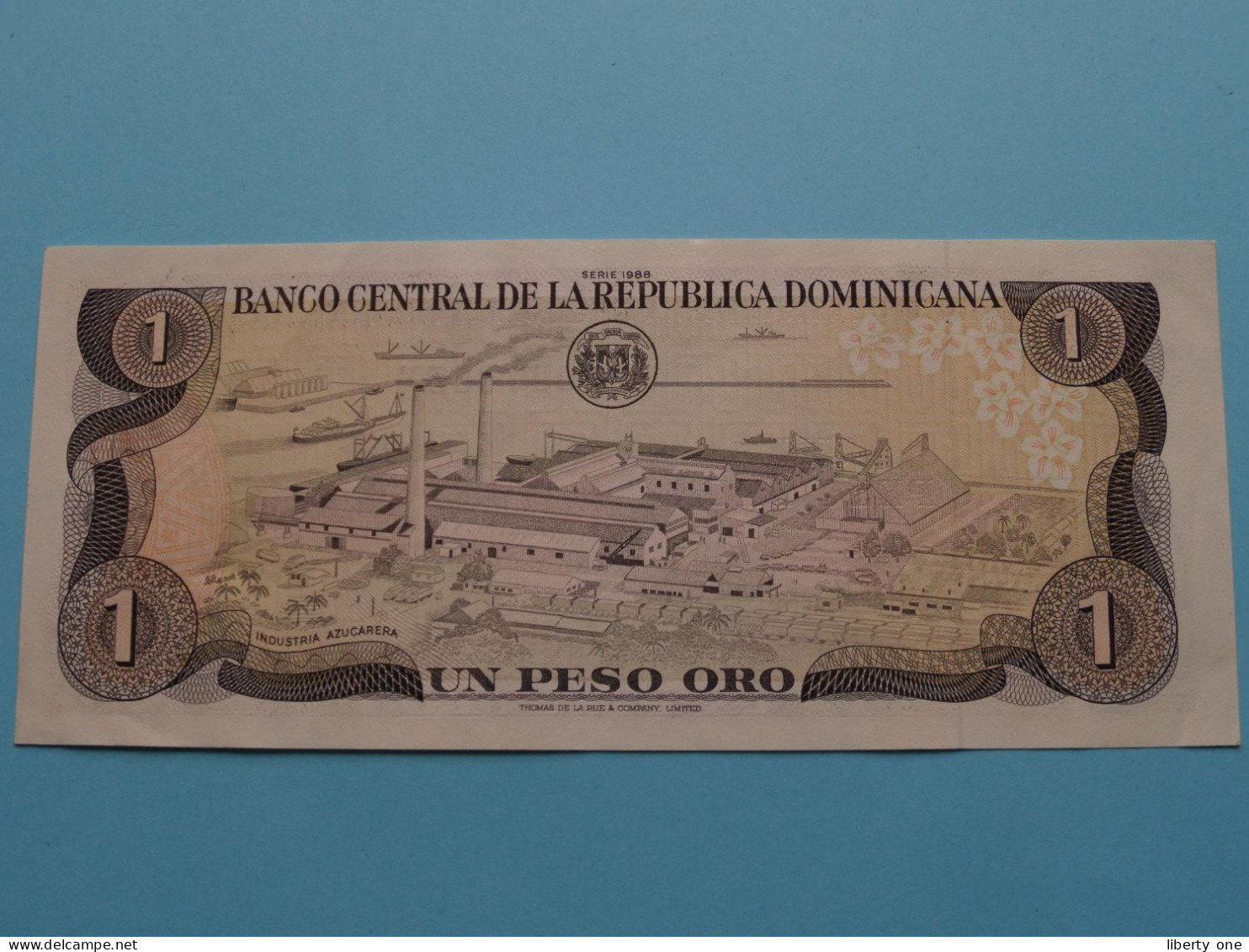 1 Un Peso Oro ( K057655N ) Republica Dominicana ( For Grade, Please See SCANS ) UNC ! - Repubblica Dominicana