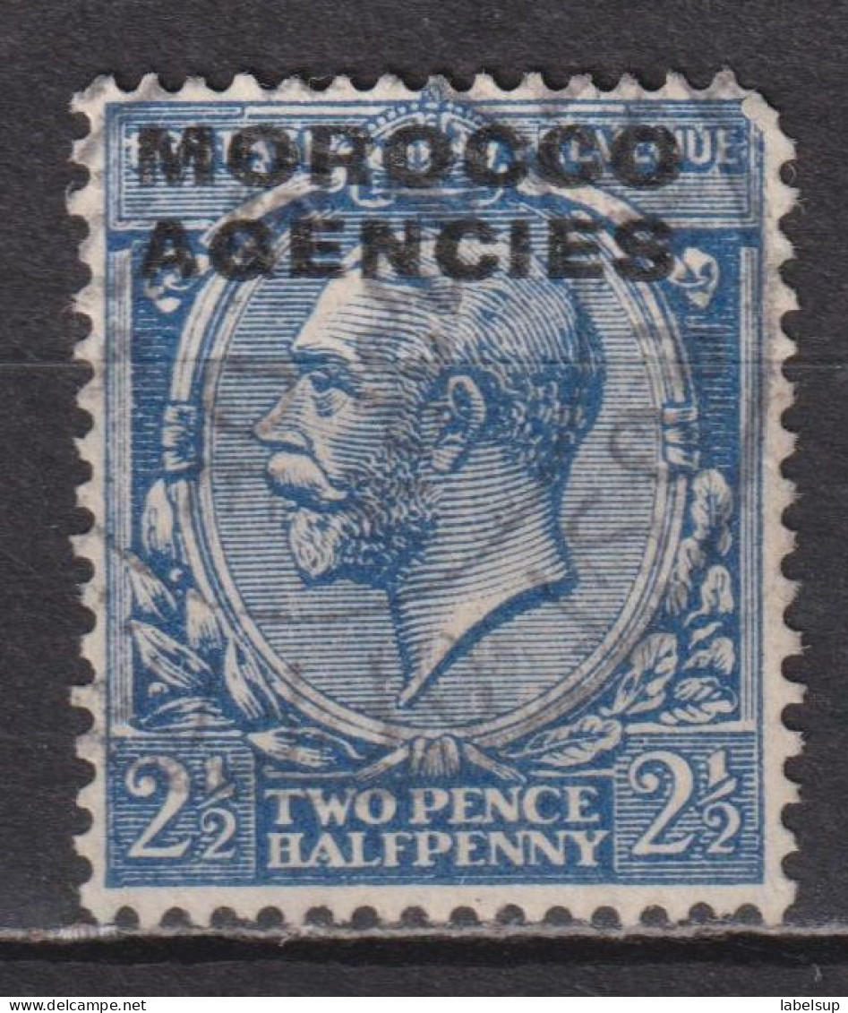 Timbre  Oblitéré Du Maroc Britannique De 1925 YT 20 MI 57 - Morocco Agencies / Tangier (...-1958)