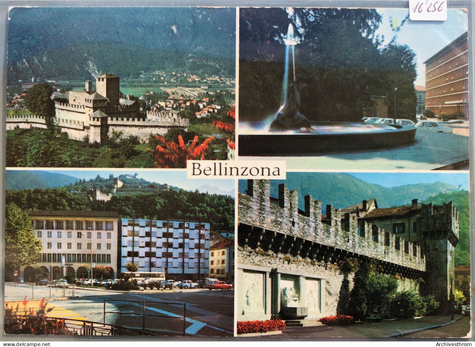 Bellinzona - 4 Veduti (16'256) - Bellinzone