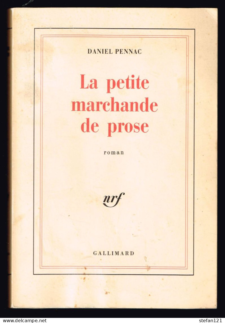 La Petite Marchande De Prose - Daniel Pennac - 1990 - 372 Pages 20,5 X 14 Cm - Avventura