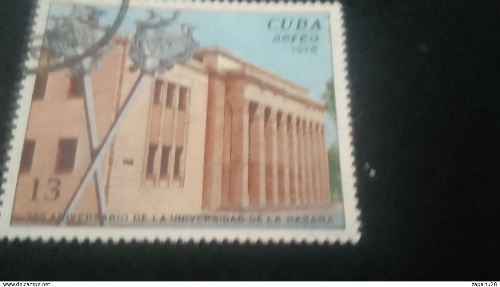 CUBA- 1980-90   13  C.     DAMGALI - Gebruikt