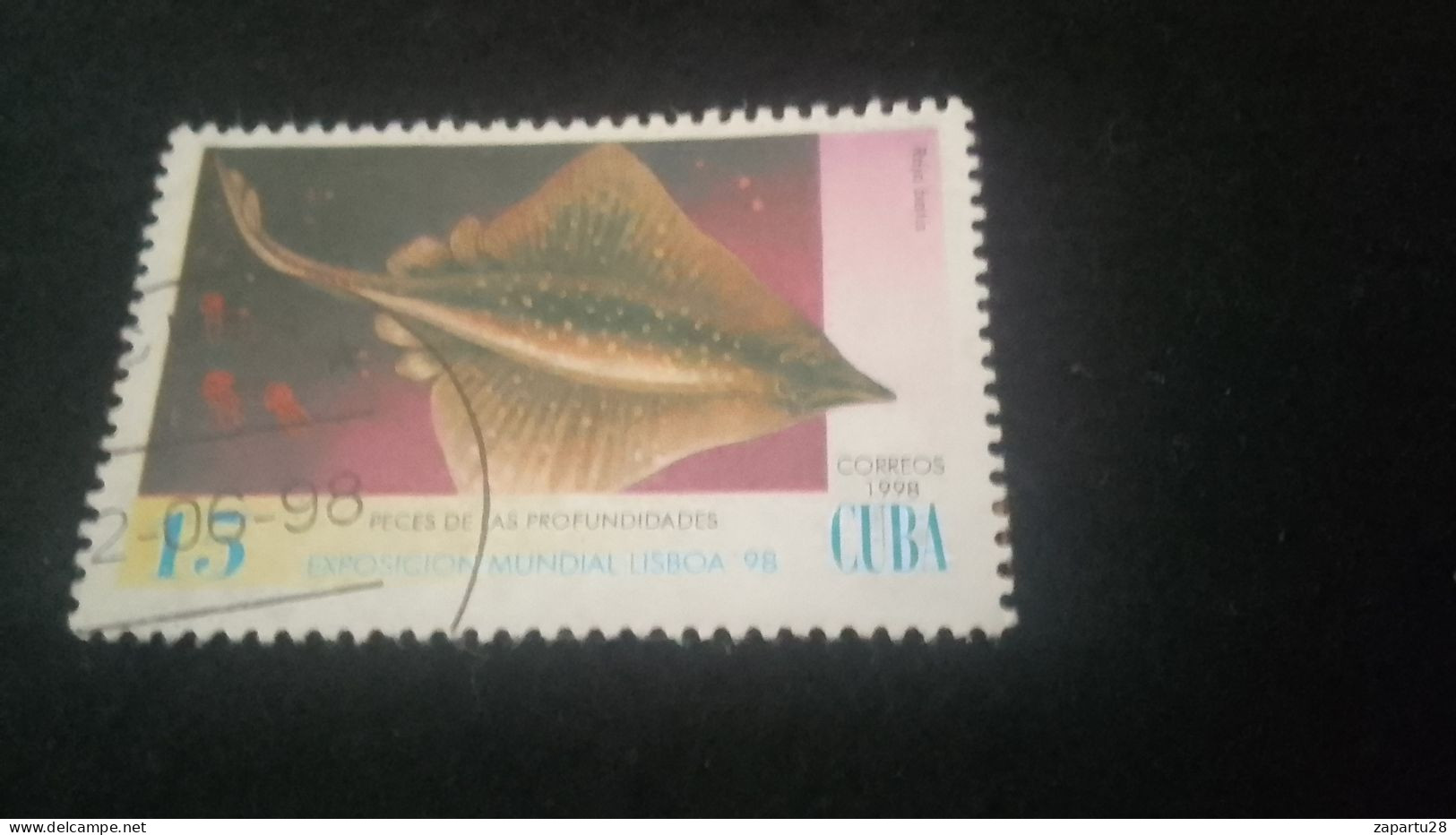 CUBA- 1980-90   15  C.     DAMGALI - Oblitérés