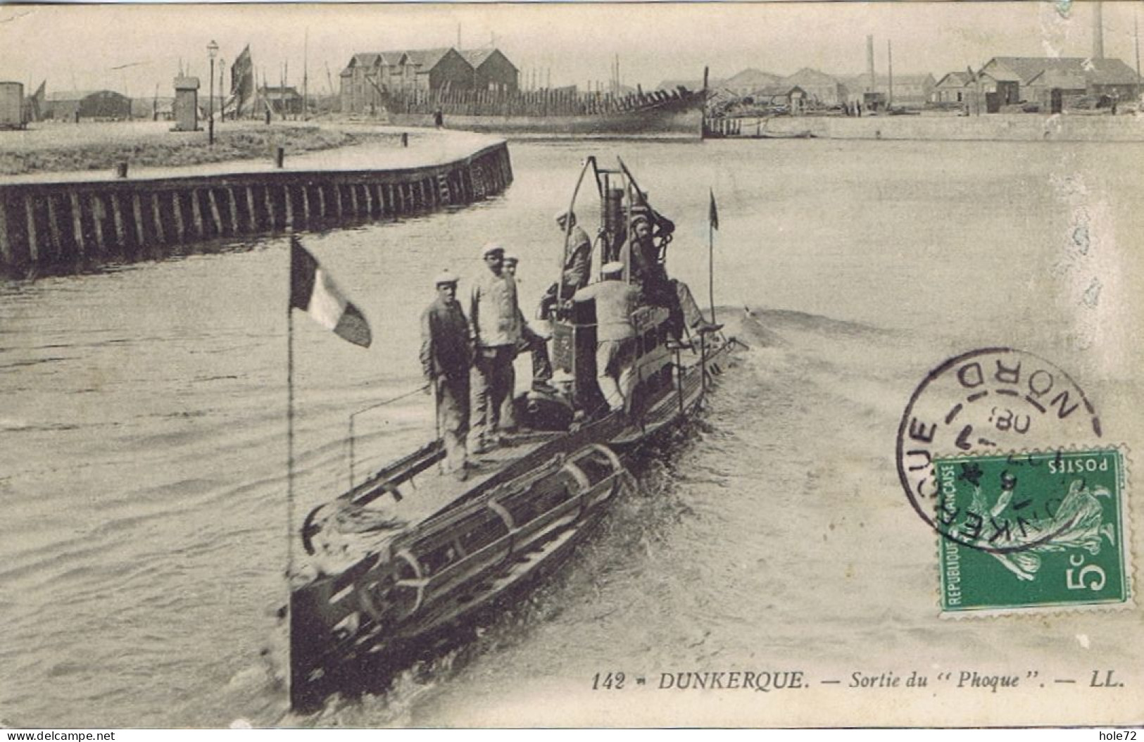 Dunkerque - Sortie Du Sous-Marin "Phoque" - Onderzeeboten