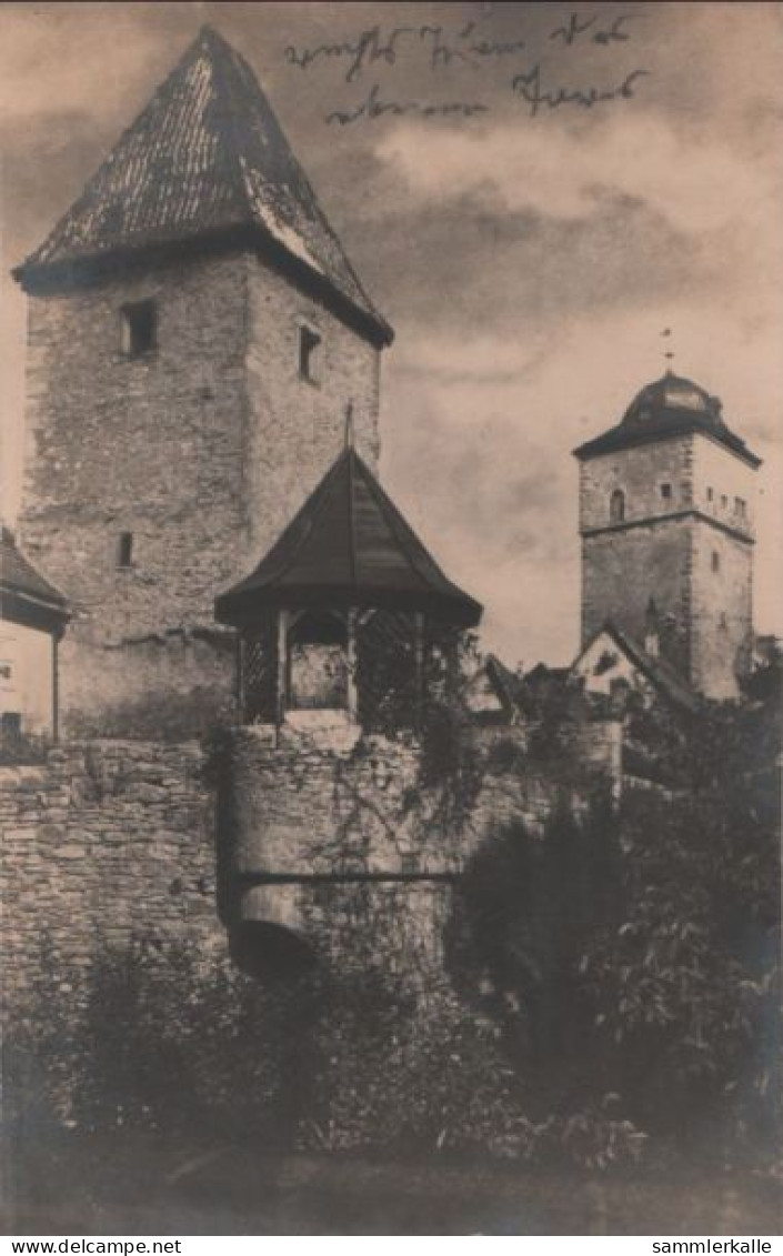 54619 - Ochsenfurt - Stadtmauer - Ca. 1935 - Ochsenfurt