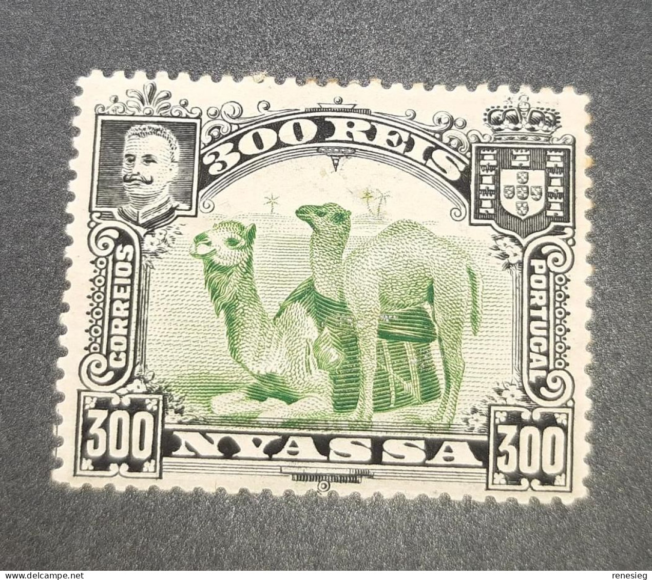 1901 Nyassa 300  Yvert 39 MH - Nyassaland