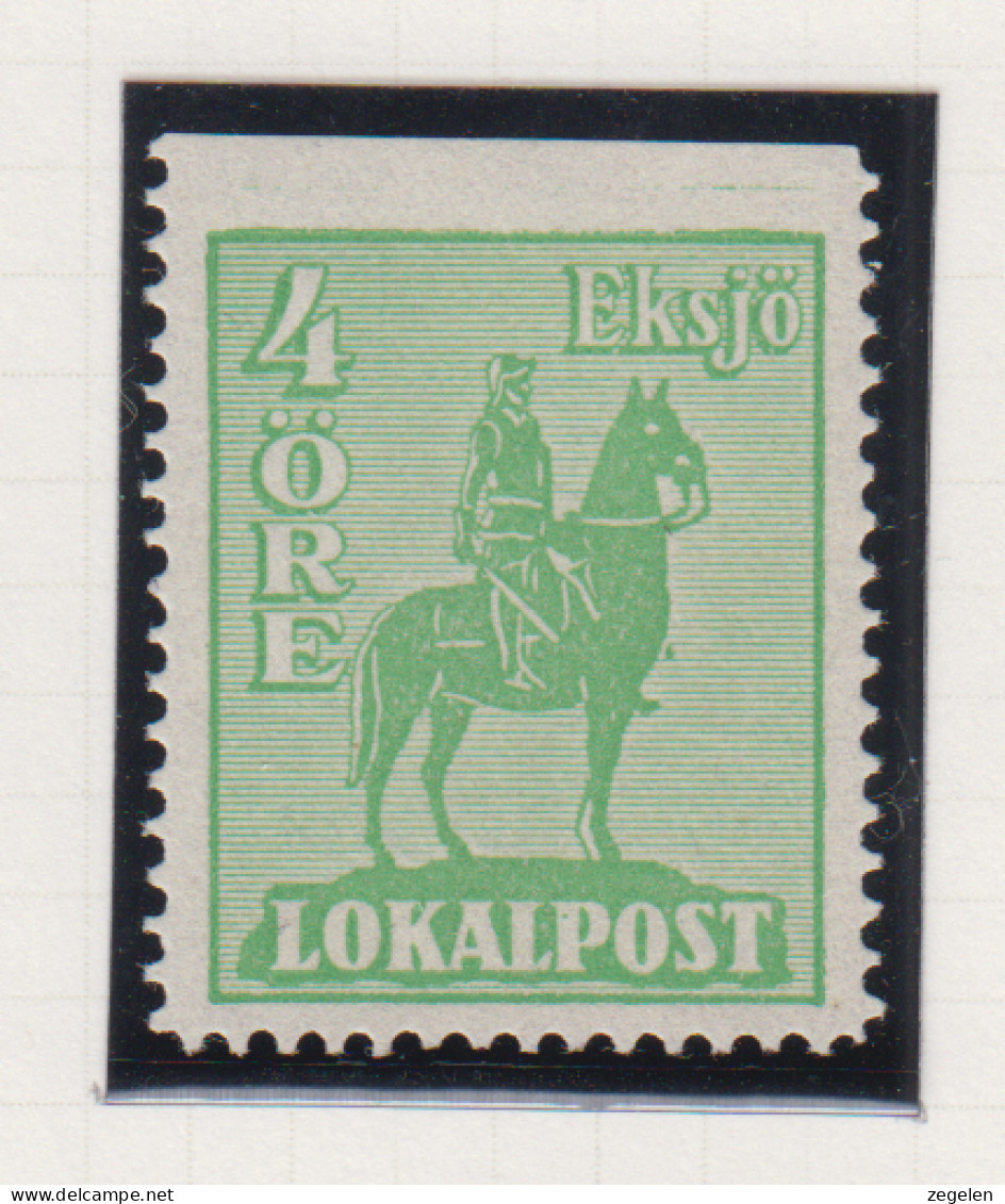 Zweden Lokale Zegel Cat. Facit Sverige 2000 Private Lokaalpost Eksjö 2 - Local Post Stamps