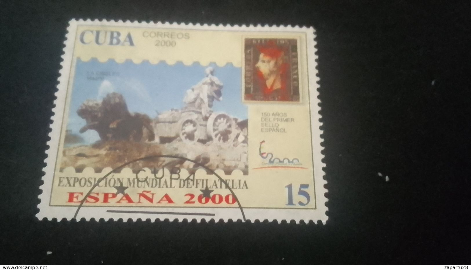 CUBA- 1980-90   15  C.     DAMGALI - Gebruikt