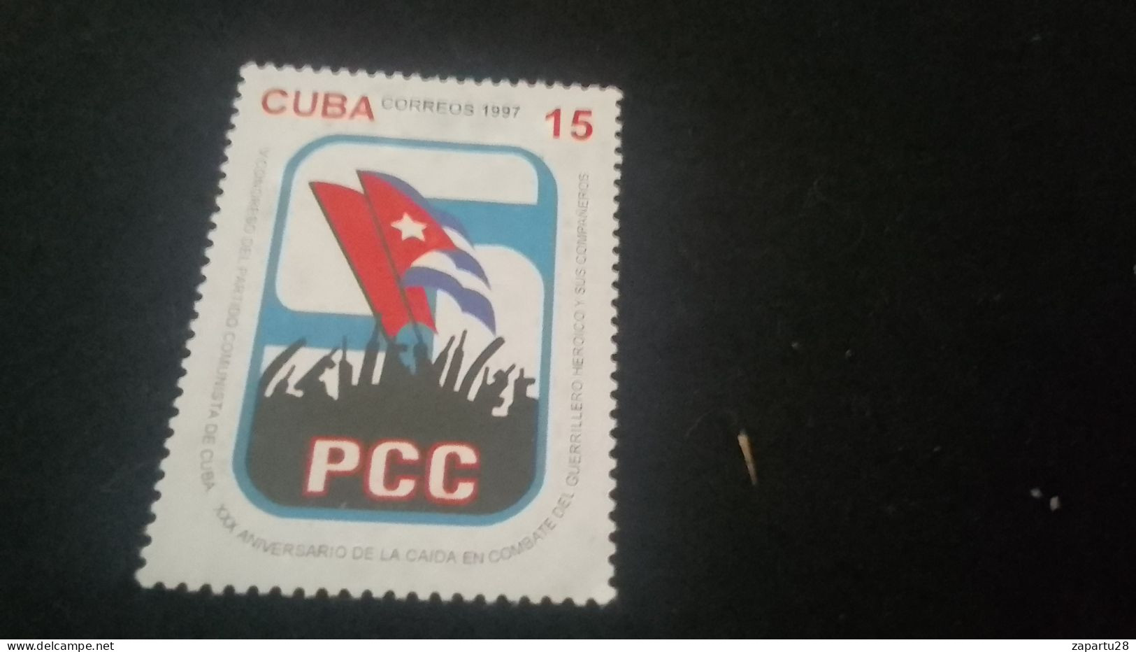 CUBA- 1980-90   15  C.     DAMGALI - Gebraucht