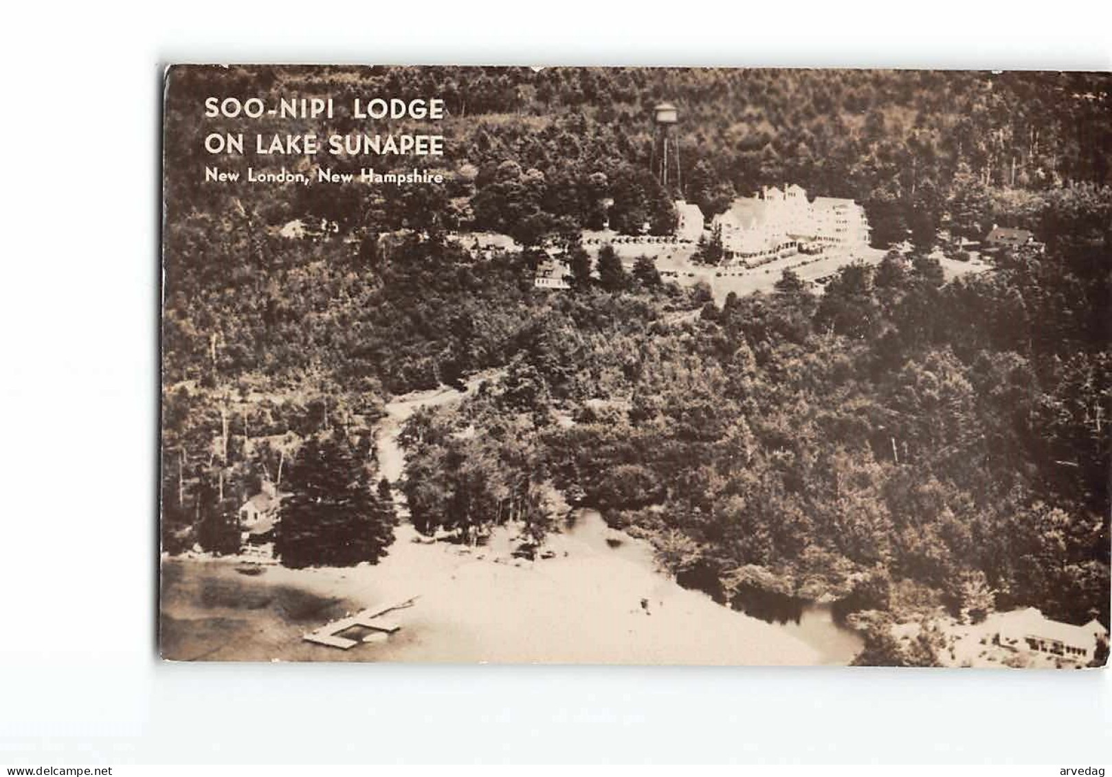 16493 SOO-NIPI LODGE ON LAKE SUNAPEE NEW LONDON NEW HAMPSHIRE - Sonstige & Ohne Zuordnung