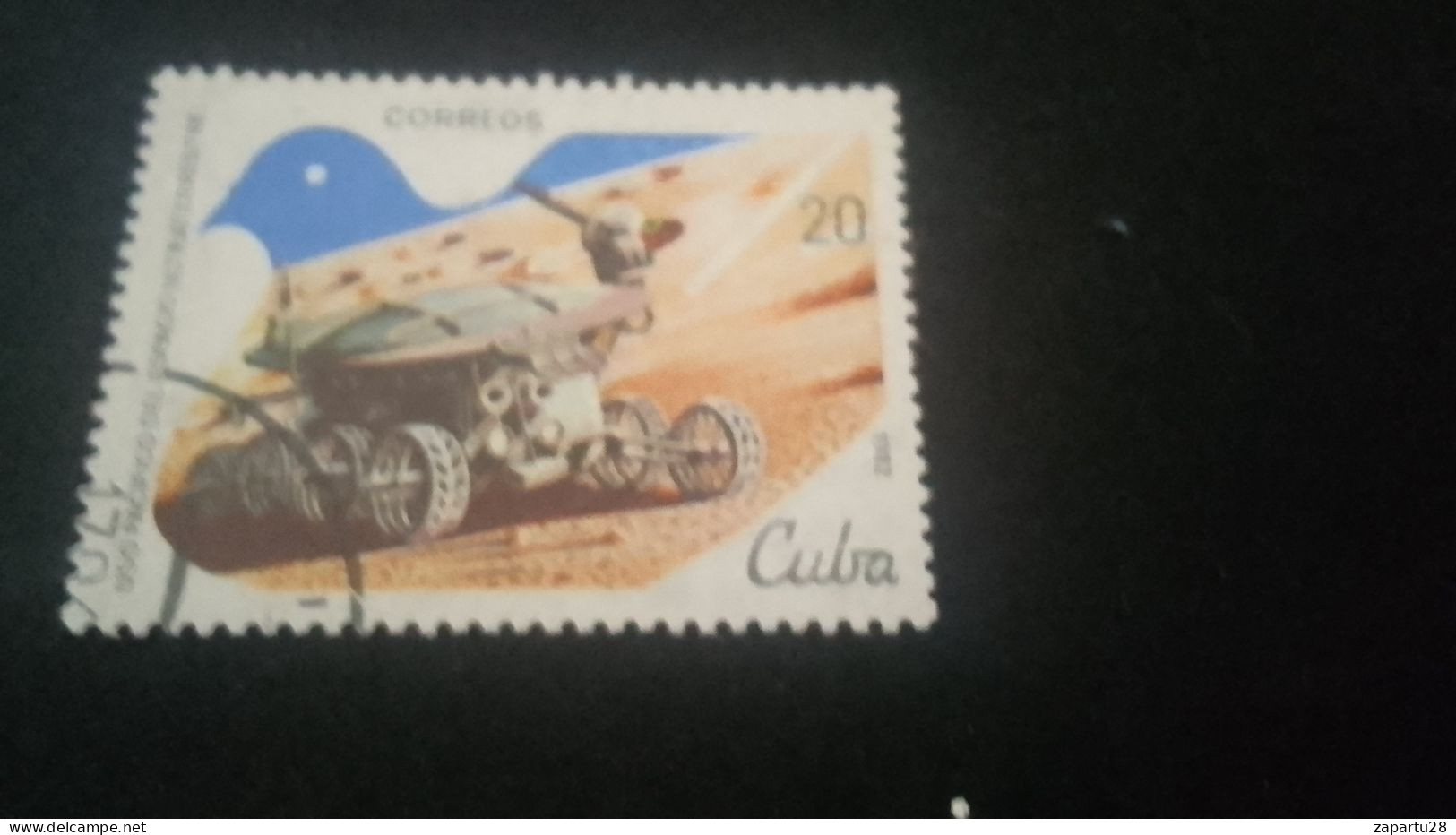 CUBA- 1980-90   20  C.     DAMGALI - Gebruikt