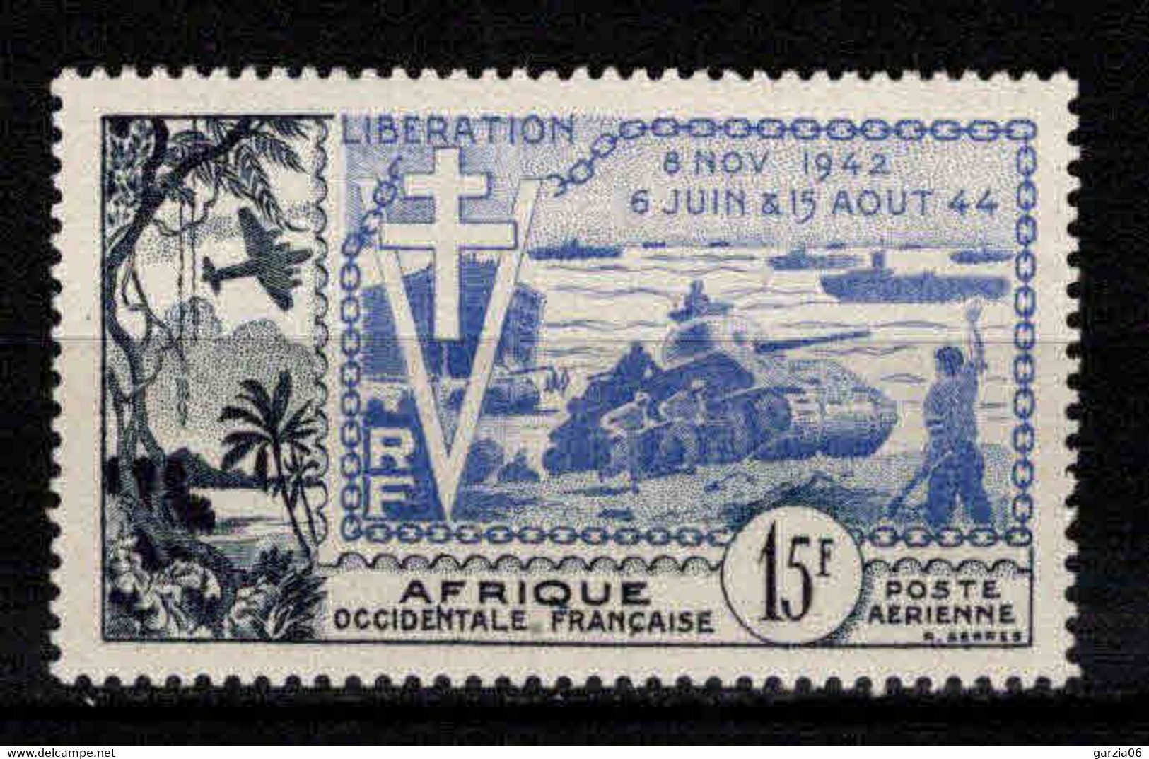 AOF - 1954  - Anniversaire De La Libération -  PA 17  - Neufs ** - MNH - Neufs