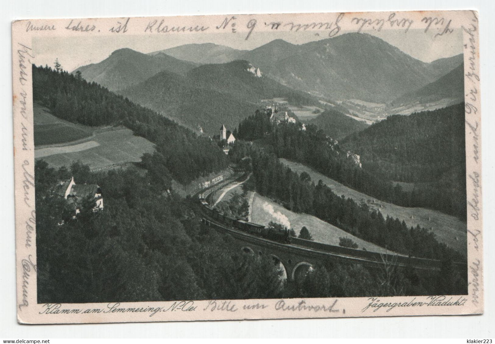 Klamm Am Semmering. Noer.  Jägergraben-Viadukt - Semmering