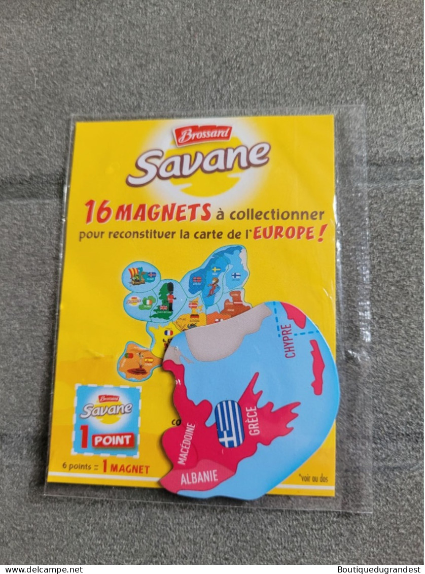 Magnet Brossard Savane Europe Neuf - Reclame