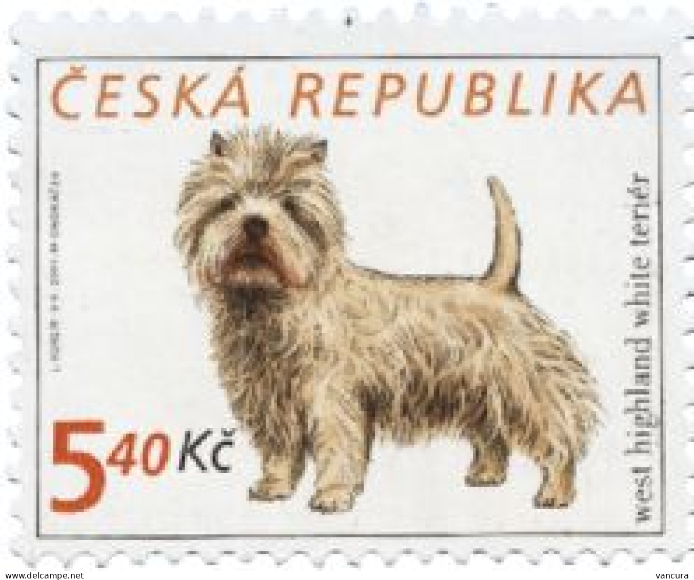 ** 296-9 Czech Republic Dogs 2001 - Nuovi