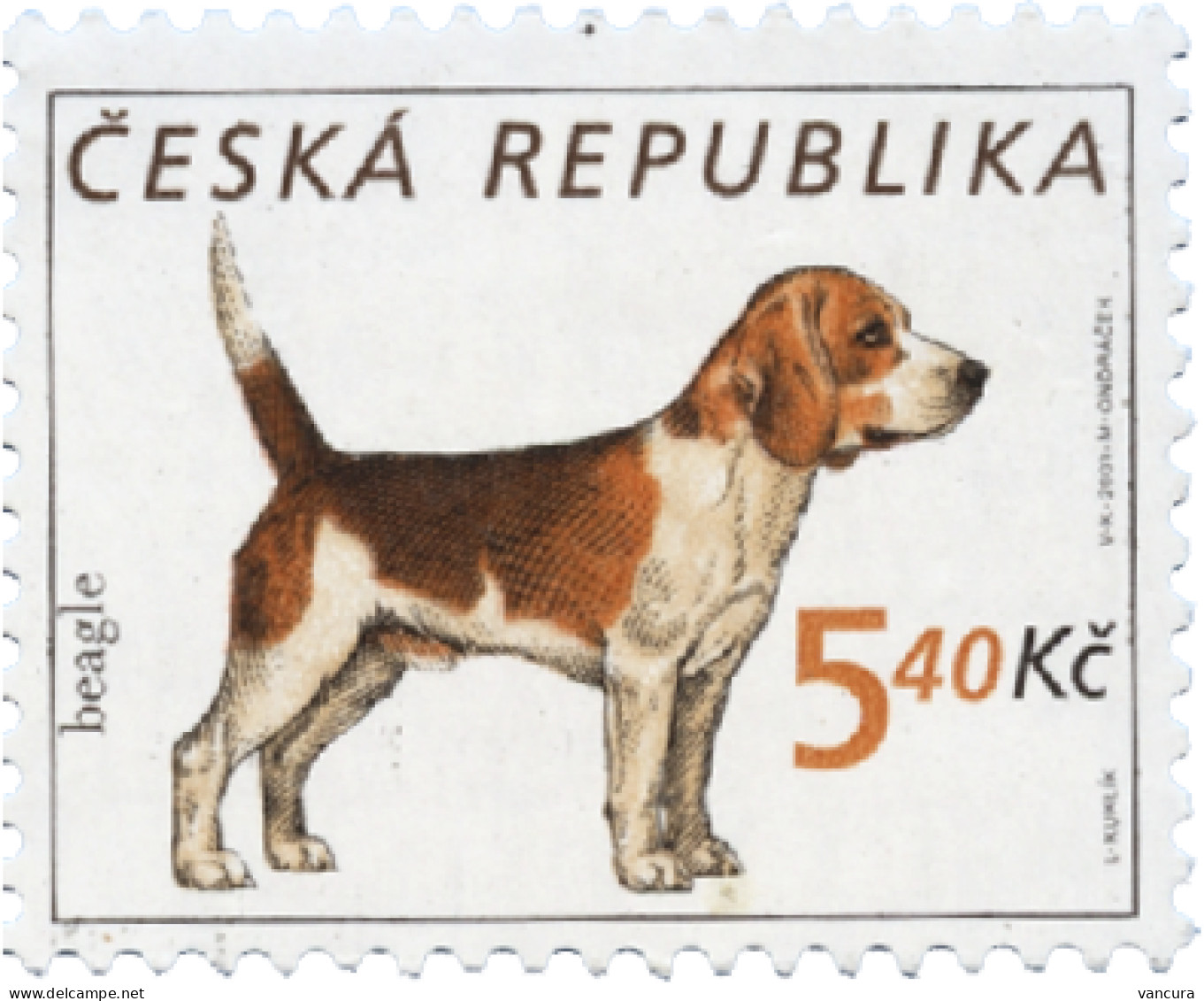 ** 296-9 Czech Republic Dogs 2001 - Neufs