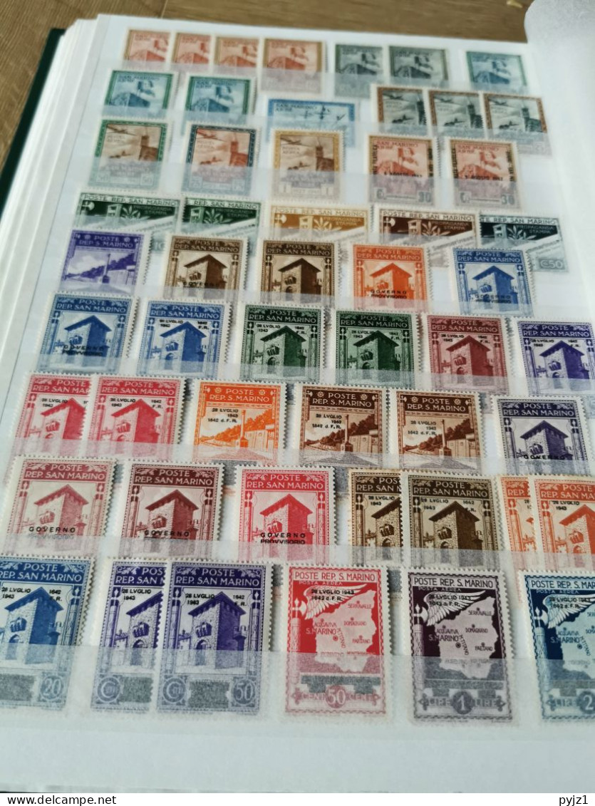 European countries: Finland, san Marino, Yugoslavia, DDR mostly MNH