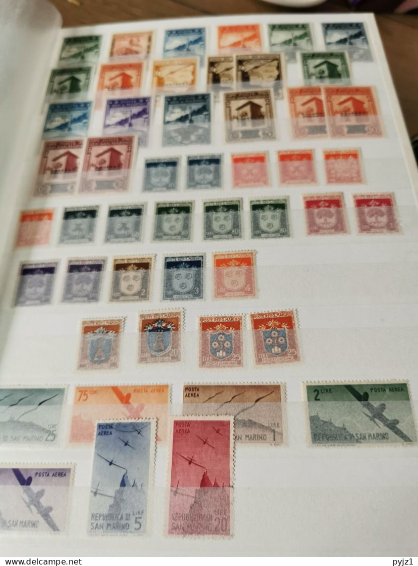 European countries: Finland, san Marino, Yugoslavia, DDR mostly MNH