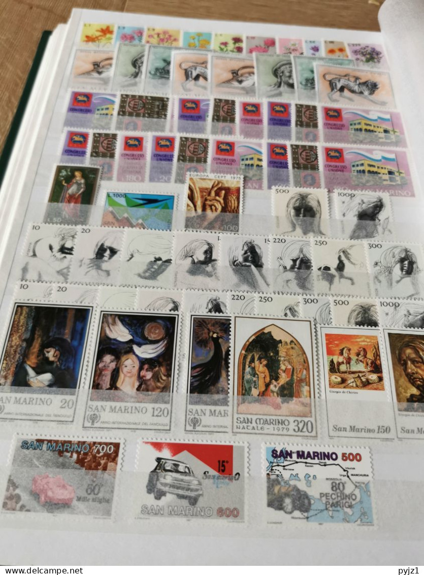 European countries: Finland, san Marino, Yugoslavia, DDR mostly MNH