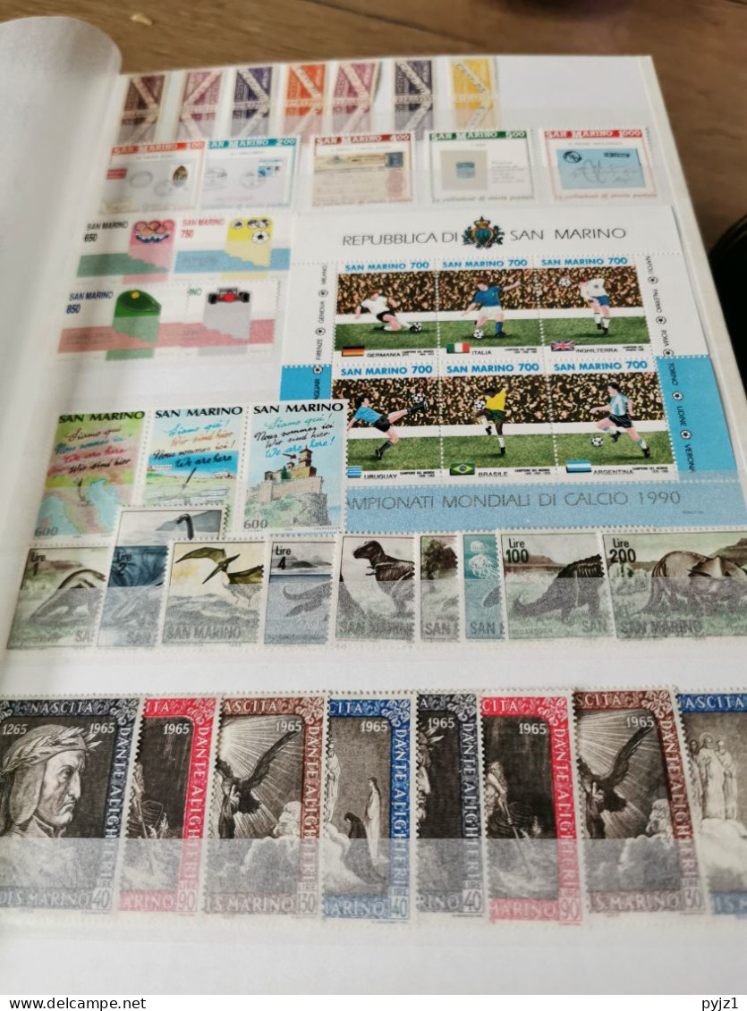 European countries: Finland, san Marino, Yugoslavia, DDR mostly MNH