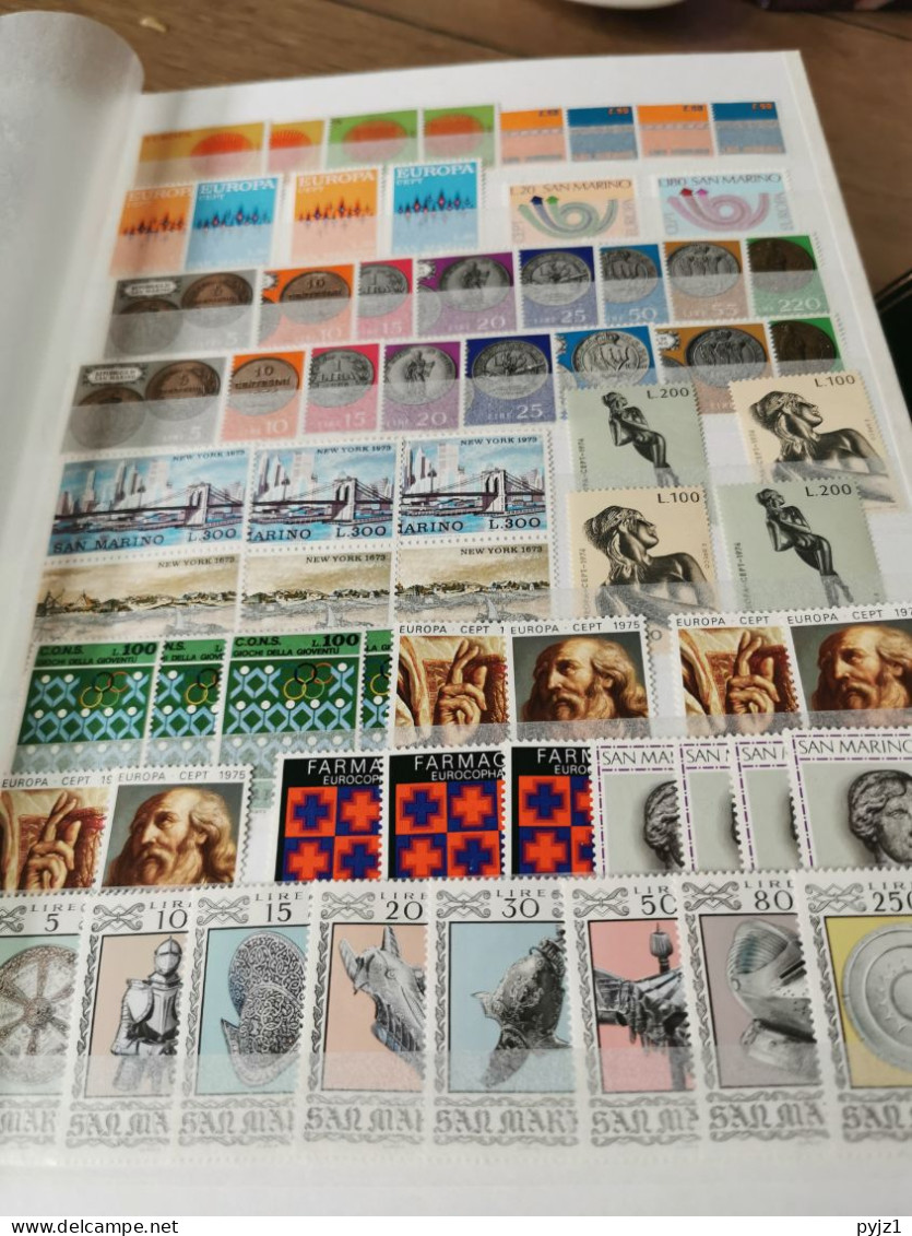 European countries: Finland, san Marino, Yugoslavia, DDR mostly MNH